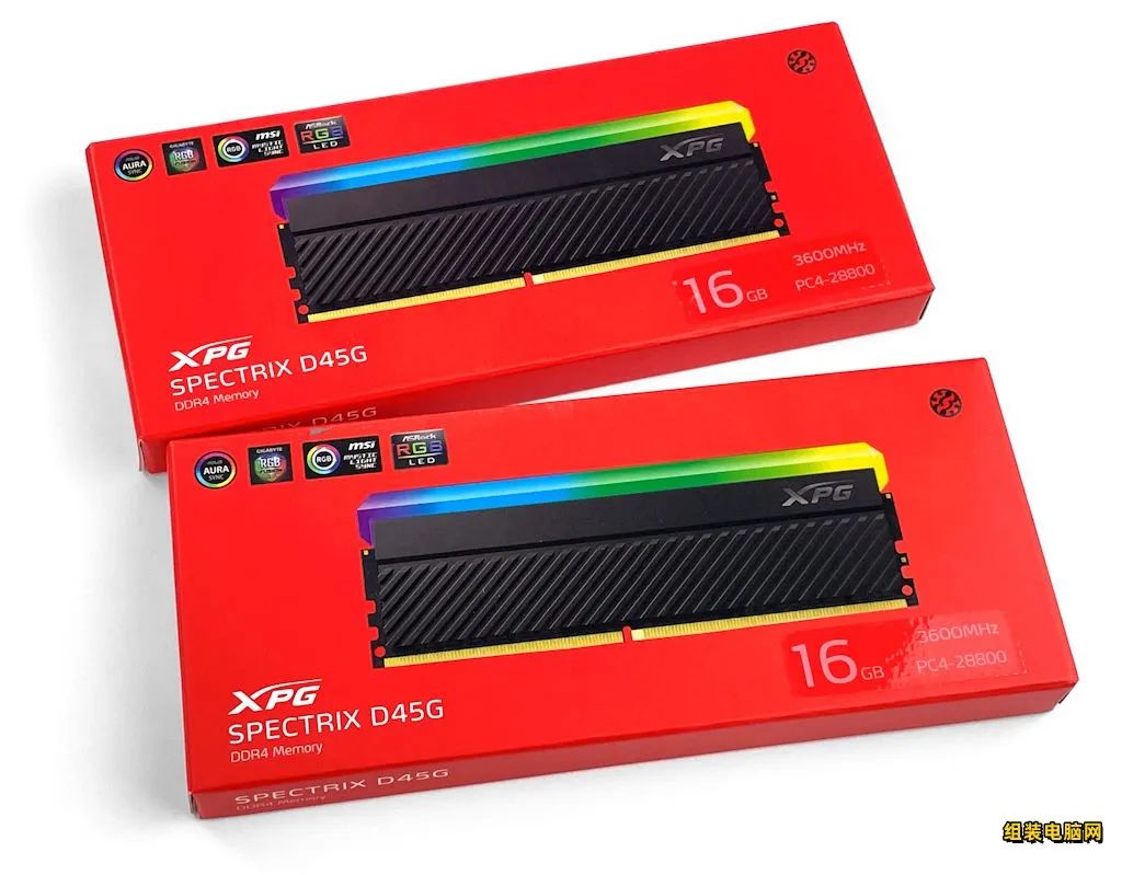 威刚 XPG 龙耀 D45G RGB D4 3600 32GB内存评测