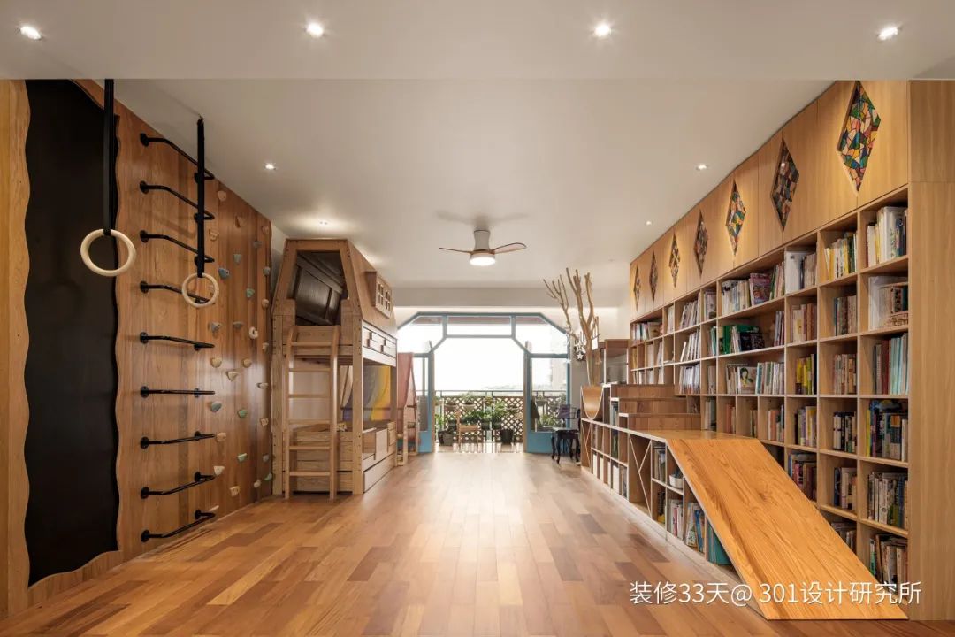 兒童房設計收納她家客廳猶如遊樂園圖書館