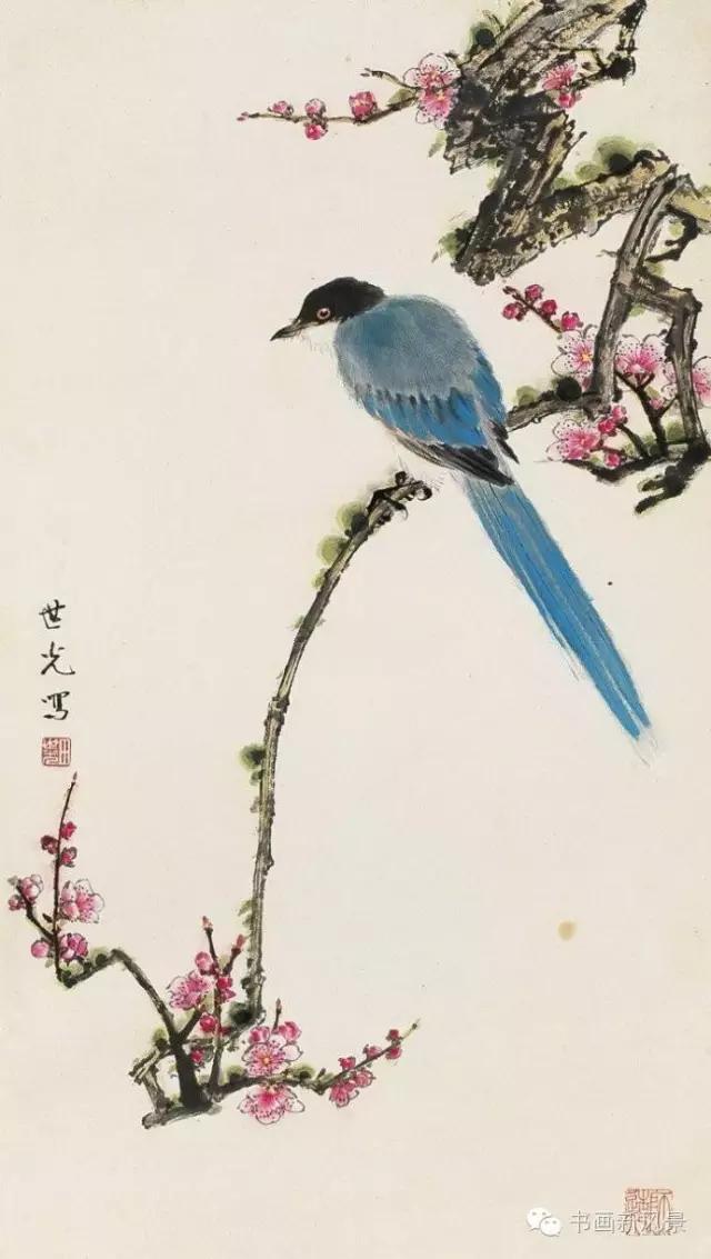 十大名家迎新年的吉祥画,喜鹊登枝,喜上眉梢