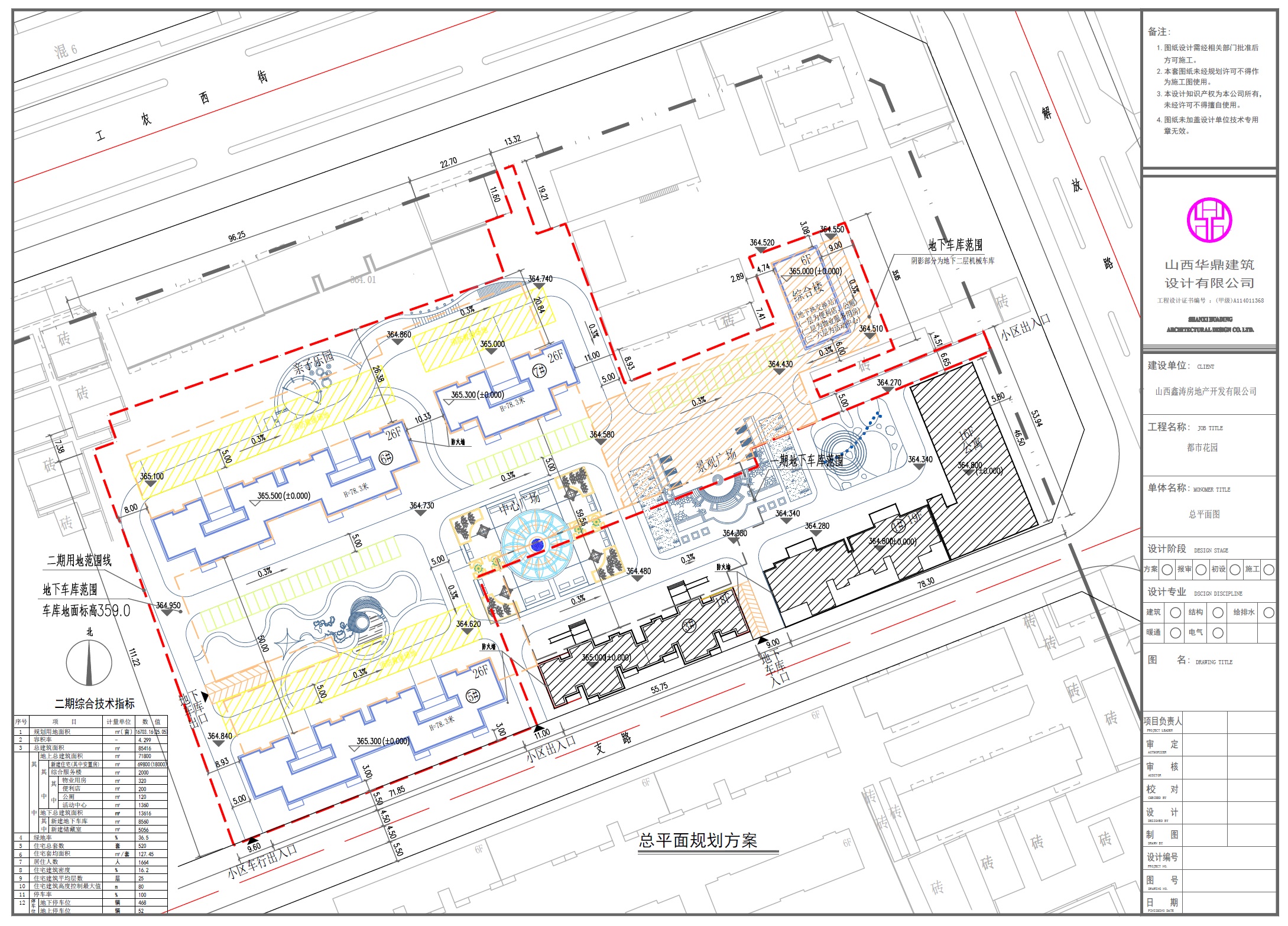 都市花园二期(棚户区改造）项目规划方案公示