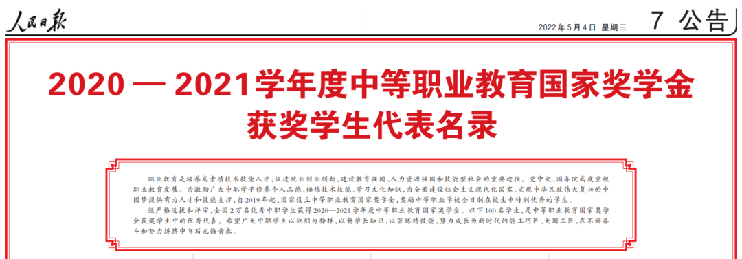 阜阳唯一！张旭同学登上人民日报！原因太赞了