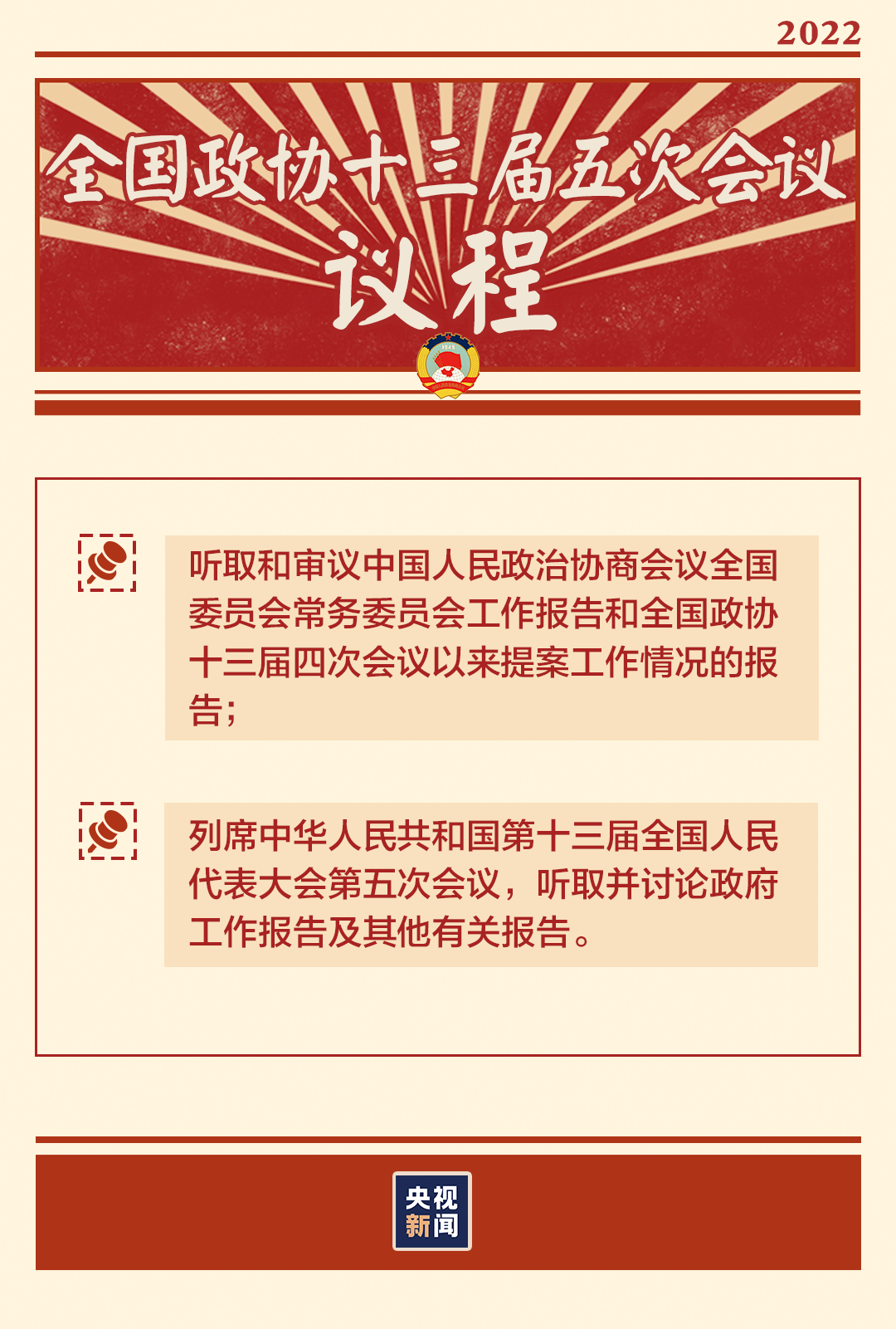 “两会时间”即将开启,这些要点提前看→