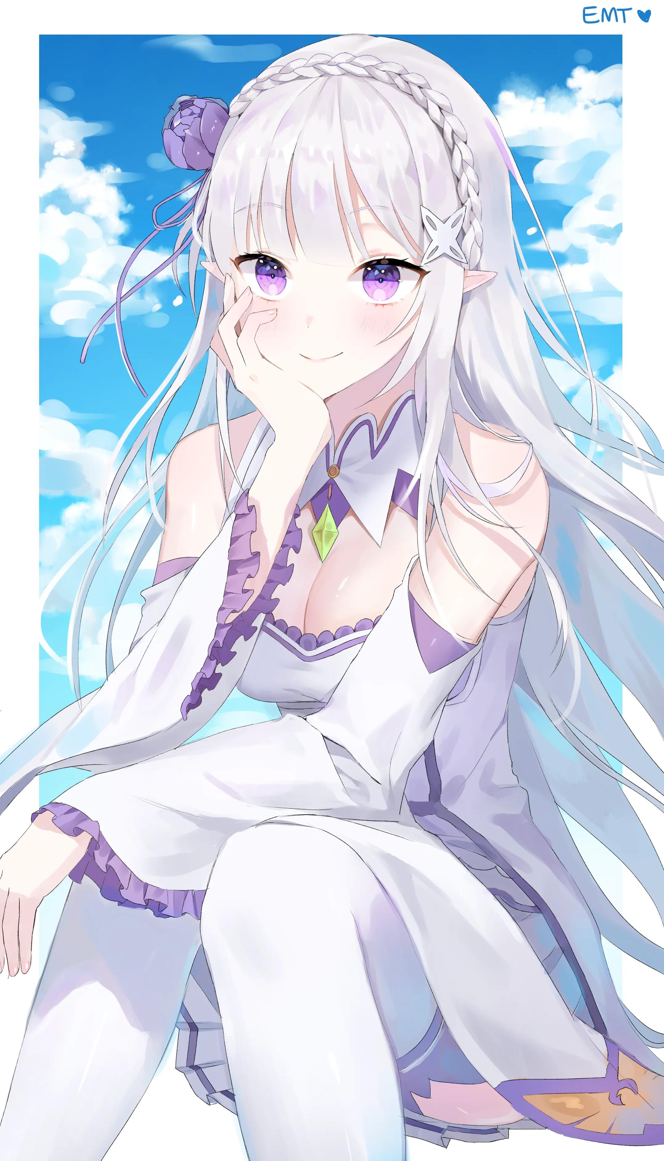 爱蜜莉雅丨《re 从零开始的异世界生活》手机 超高清壁纸 合集 三