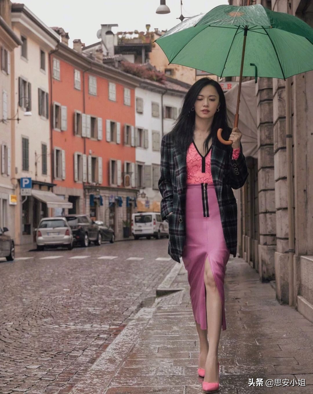 姚晨不愧是气质女神，夏日穿搭真高级，翠萍是我对她最大的误解