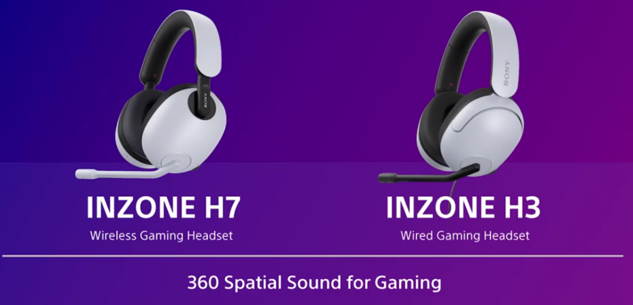 索尼推外设新品牌Inzone 发布两款显示器和三款耳机