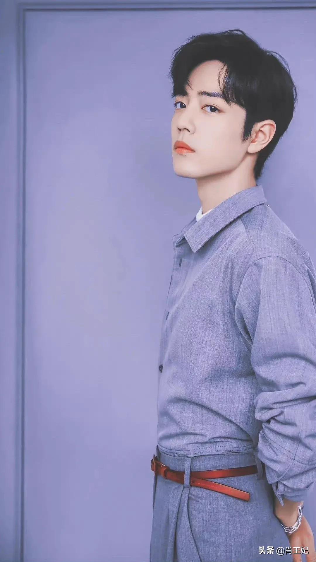 桃桃的一组生图,肖战的眼睛真好看,灵气逼人鲜花与少年绝配