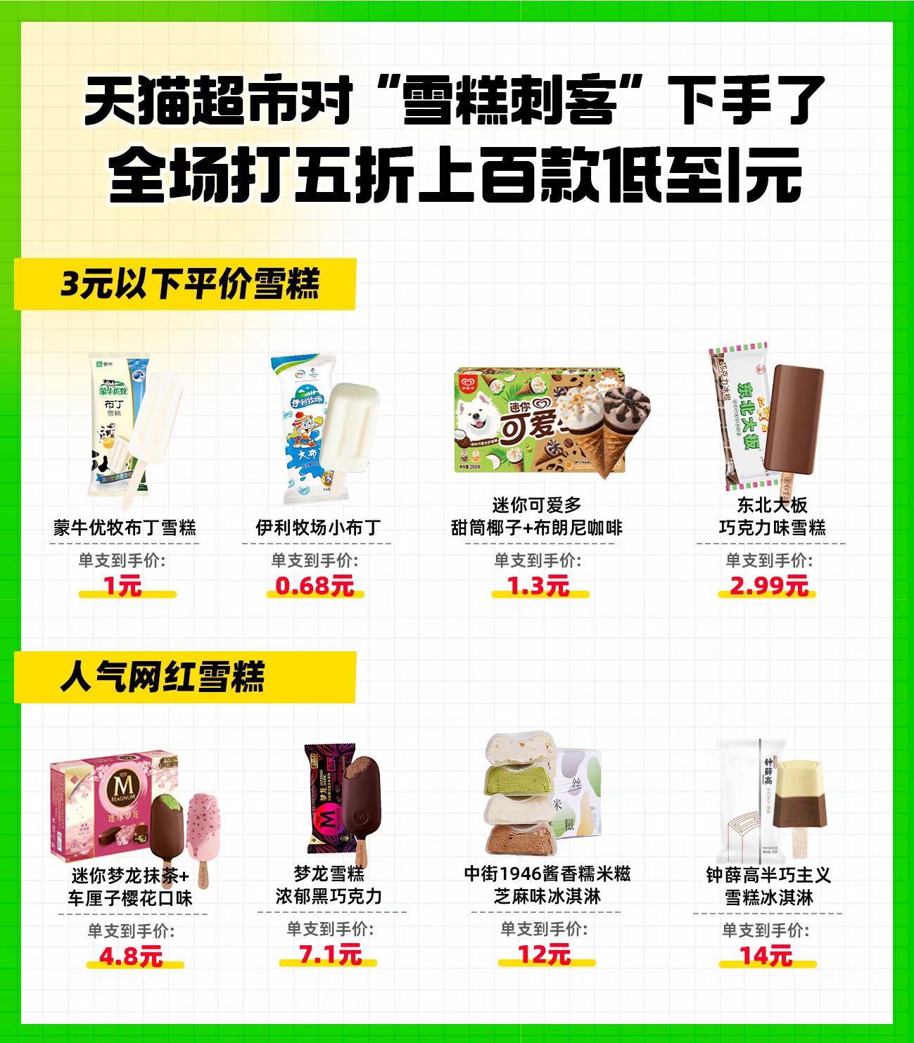 天猫超市发起“反雪糕刺客”行动