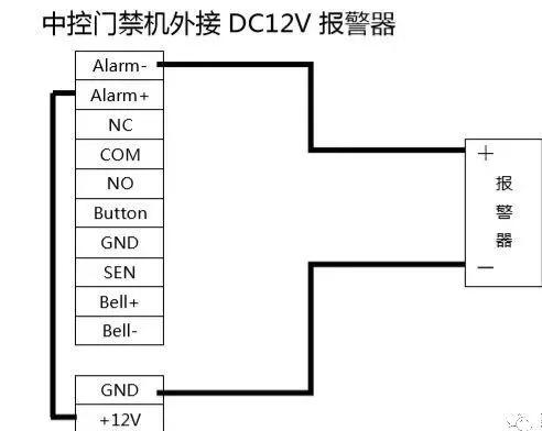 各种门禁系统接线