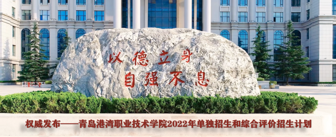 港湾学院2022年高职（专科）单独考试招生和综合评价招生章程