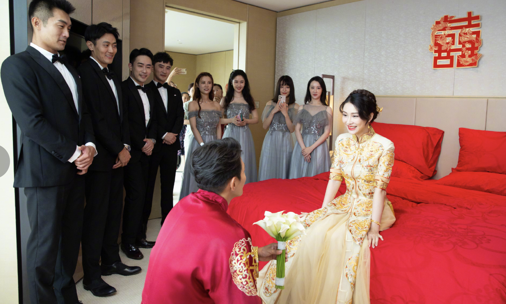 2021年娱乐圈8场唯美婚礼：俊男靓女羡煞旁人，两对新人奉女成婚
