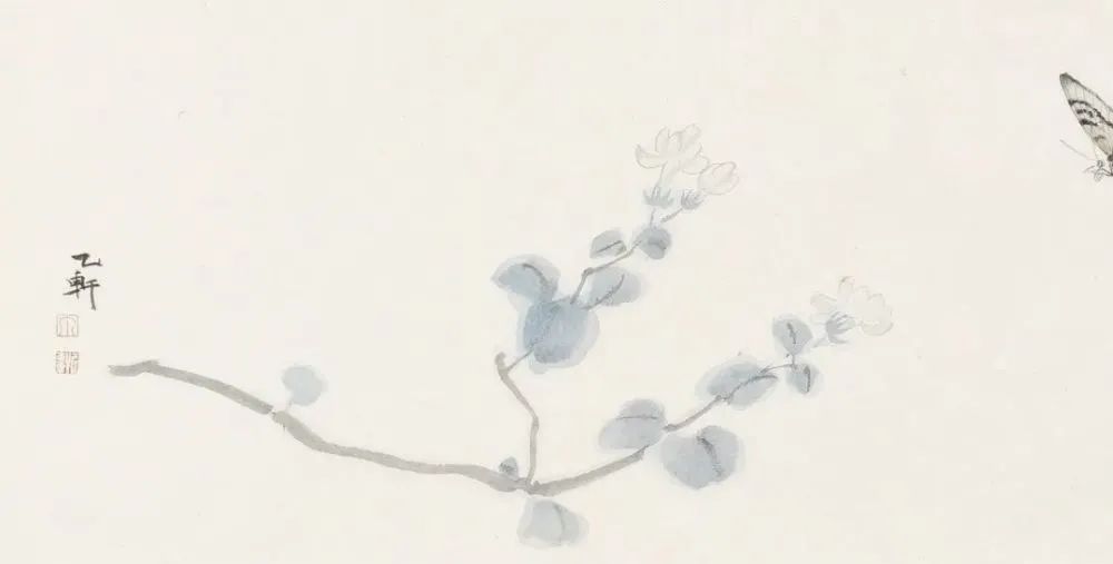 款款翩翩，不疑春深画中