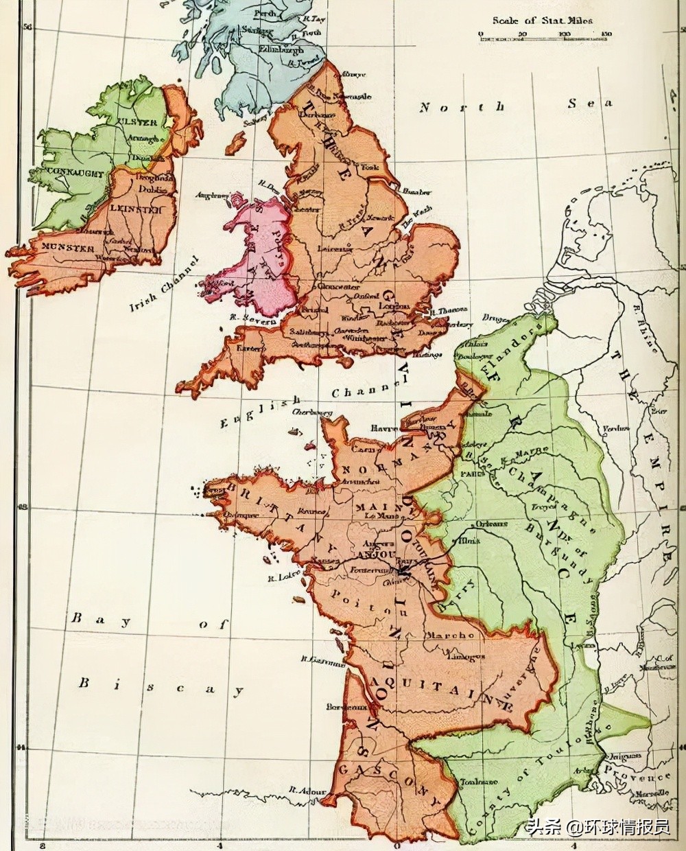 英国国徽，为什么写的是法语，而不是英语？