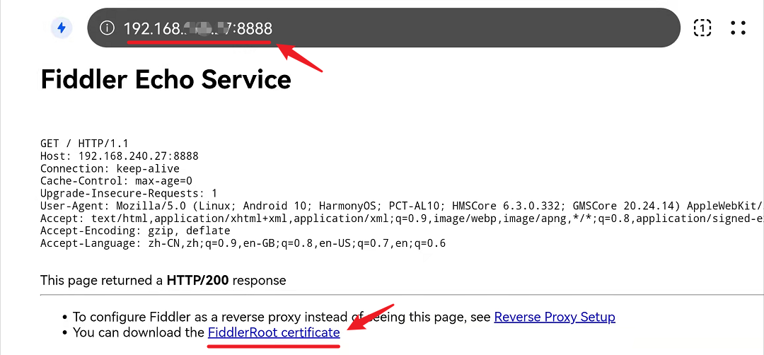 FIddler之Fiddler移动端抓包