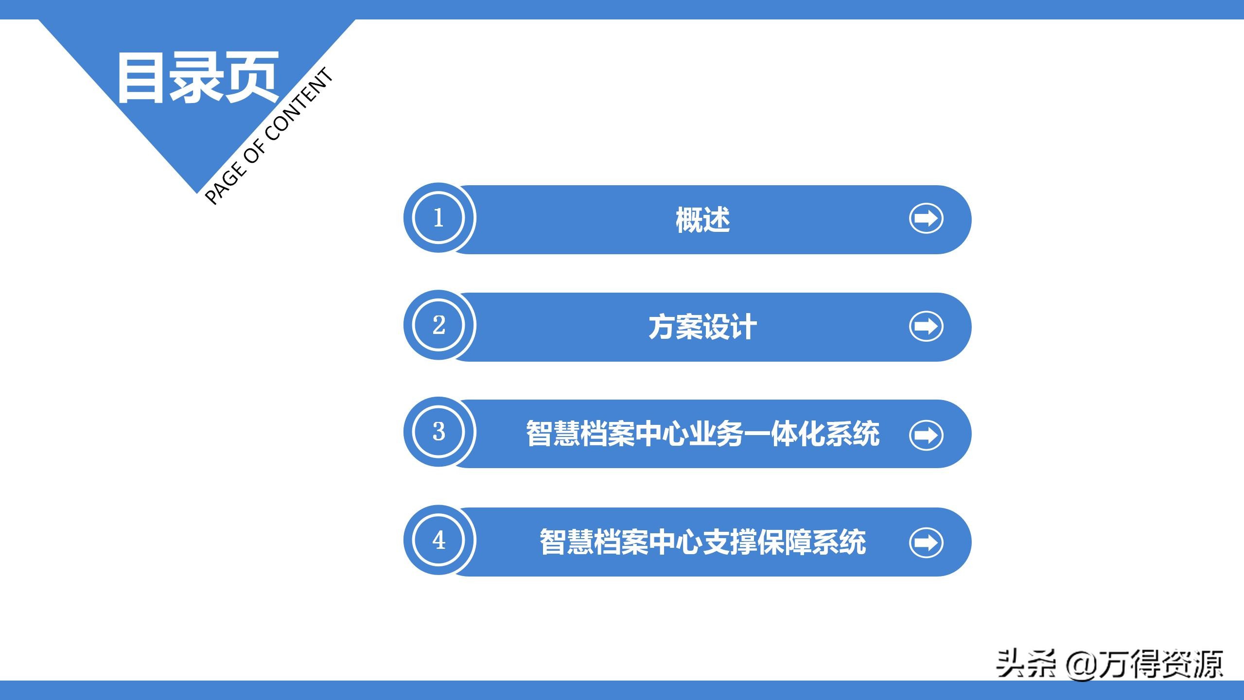 智慧档案中心建设全套设计方案（PPT）