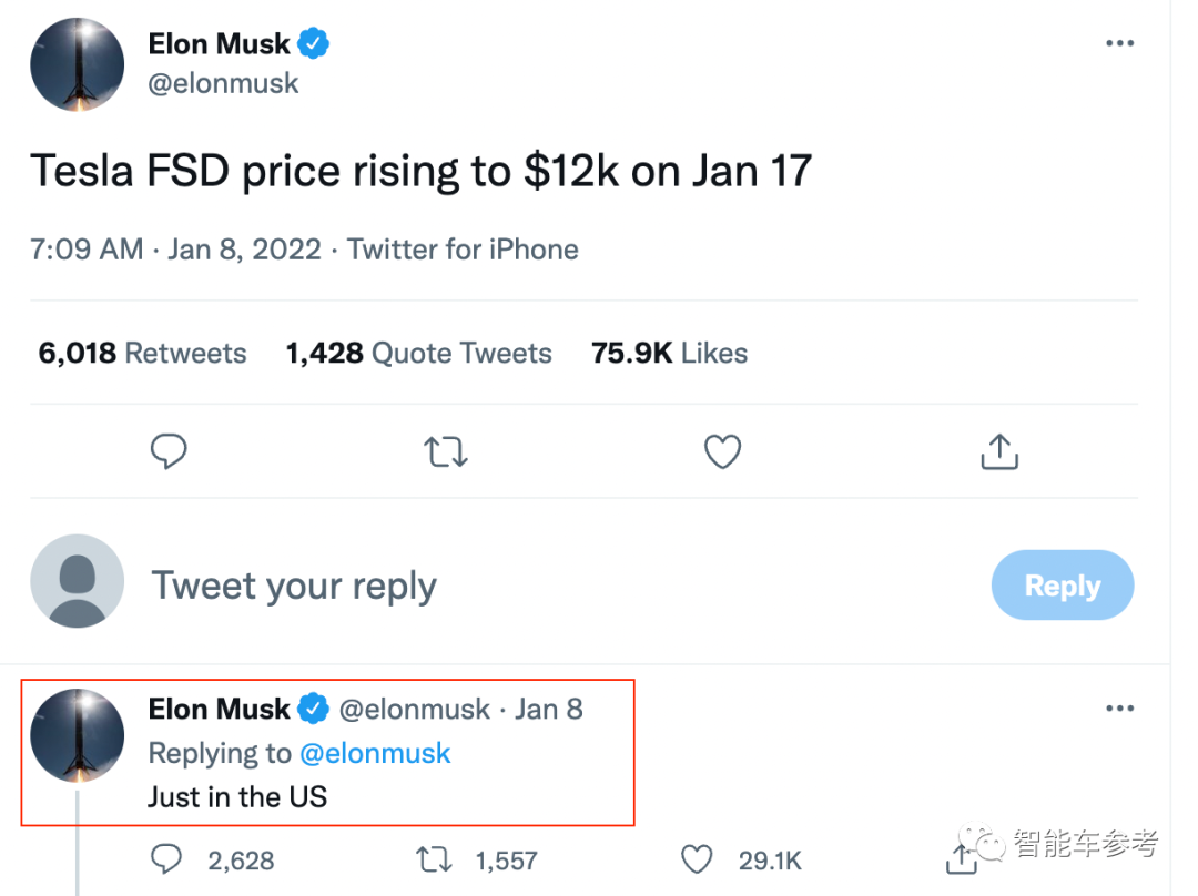 特斯拉促销新招数：购买FSD可优先交付，中国除外