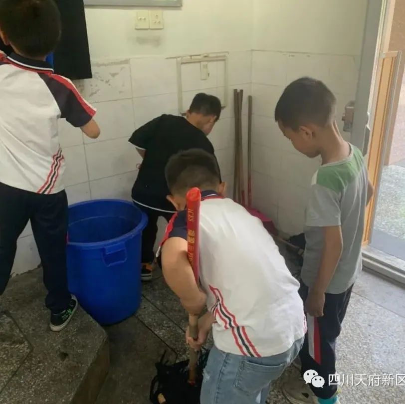 致敬最可爱的人——四川天府新区三星小学开展劳动实践周系列活动
