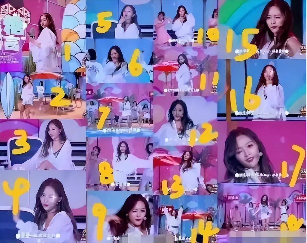 万茜嘟嘴，热巴、吴宣仪眨眼，女星油起来和男星简直不相上下