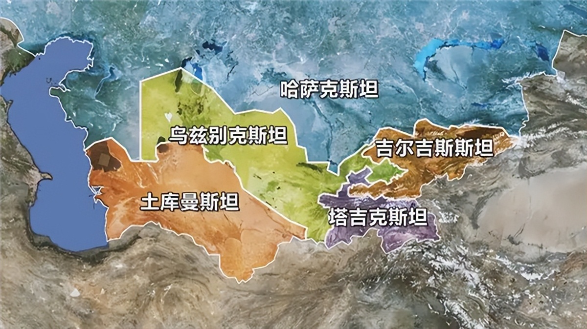 中亚五国按照国民生产总值来排序的话,分别是哈萨克斯坦,土库曼斯坦