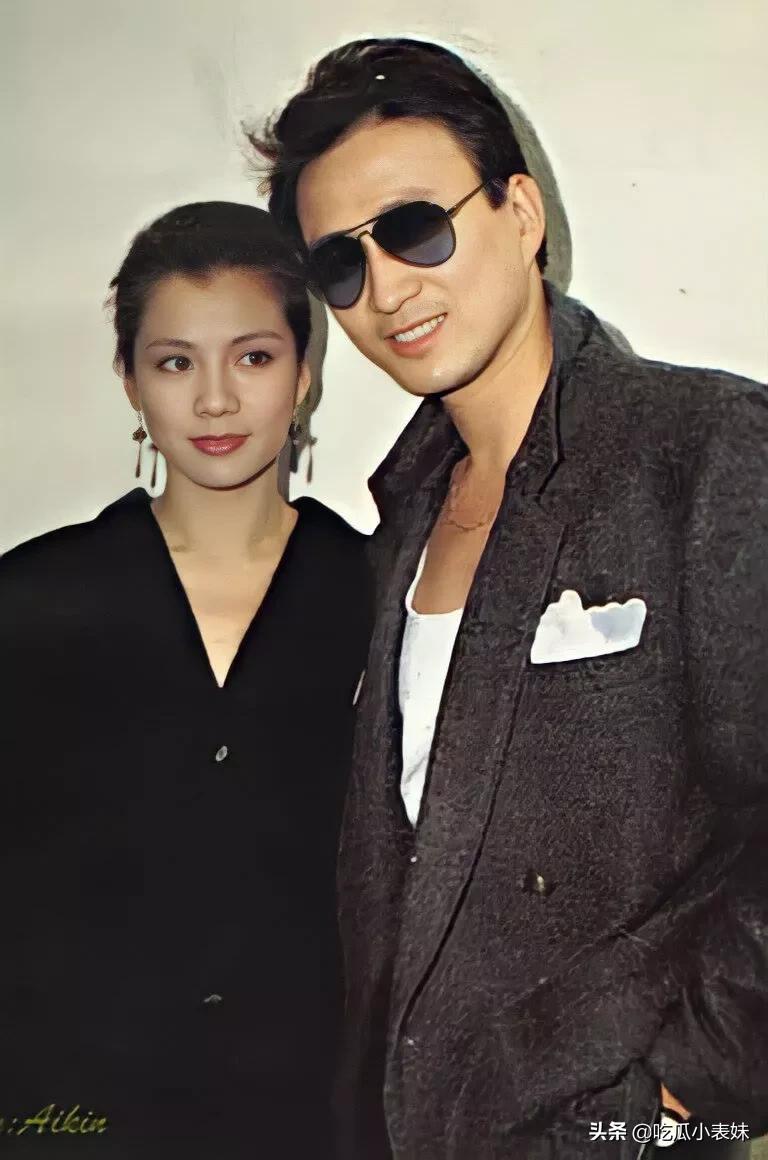 翁美玲与汤镇业的合影