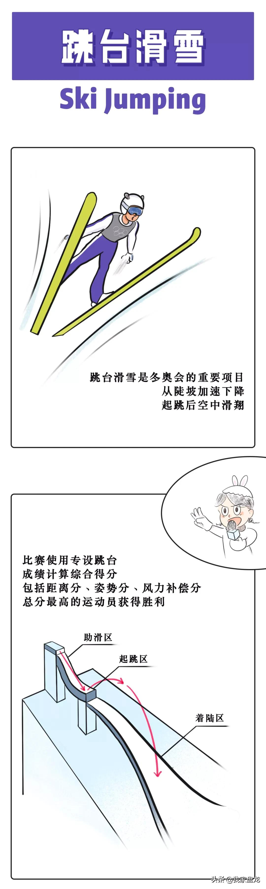 奥运会都有哪些项目的画法(一条漫画带你看懂北京冬奥会15个比赛项目！)