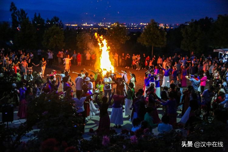 美爆了！汉山花溪谷繁花似锦.姹紫嫣红