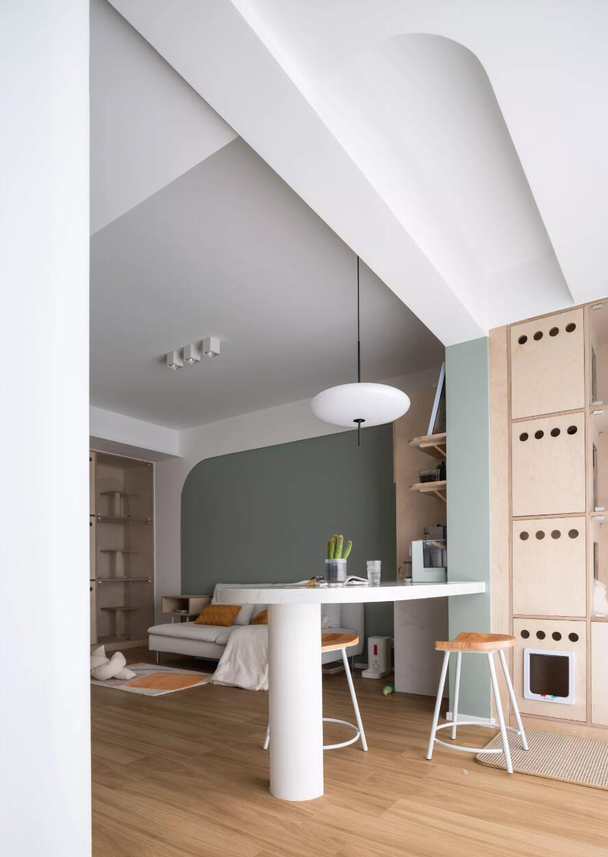 她家称为“改造天花板”都不为过！78㎡的户型，看不到丝毫的浪费