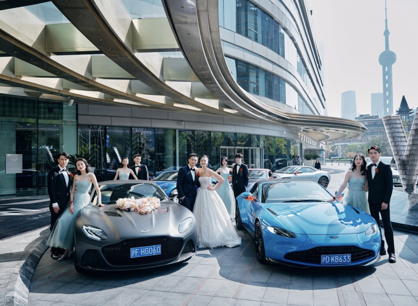 2021年娱乐圈8场唯美婚礼：俊男靓女羡煞旁人，两对新人奉女成婚