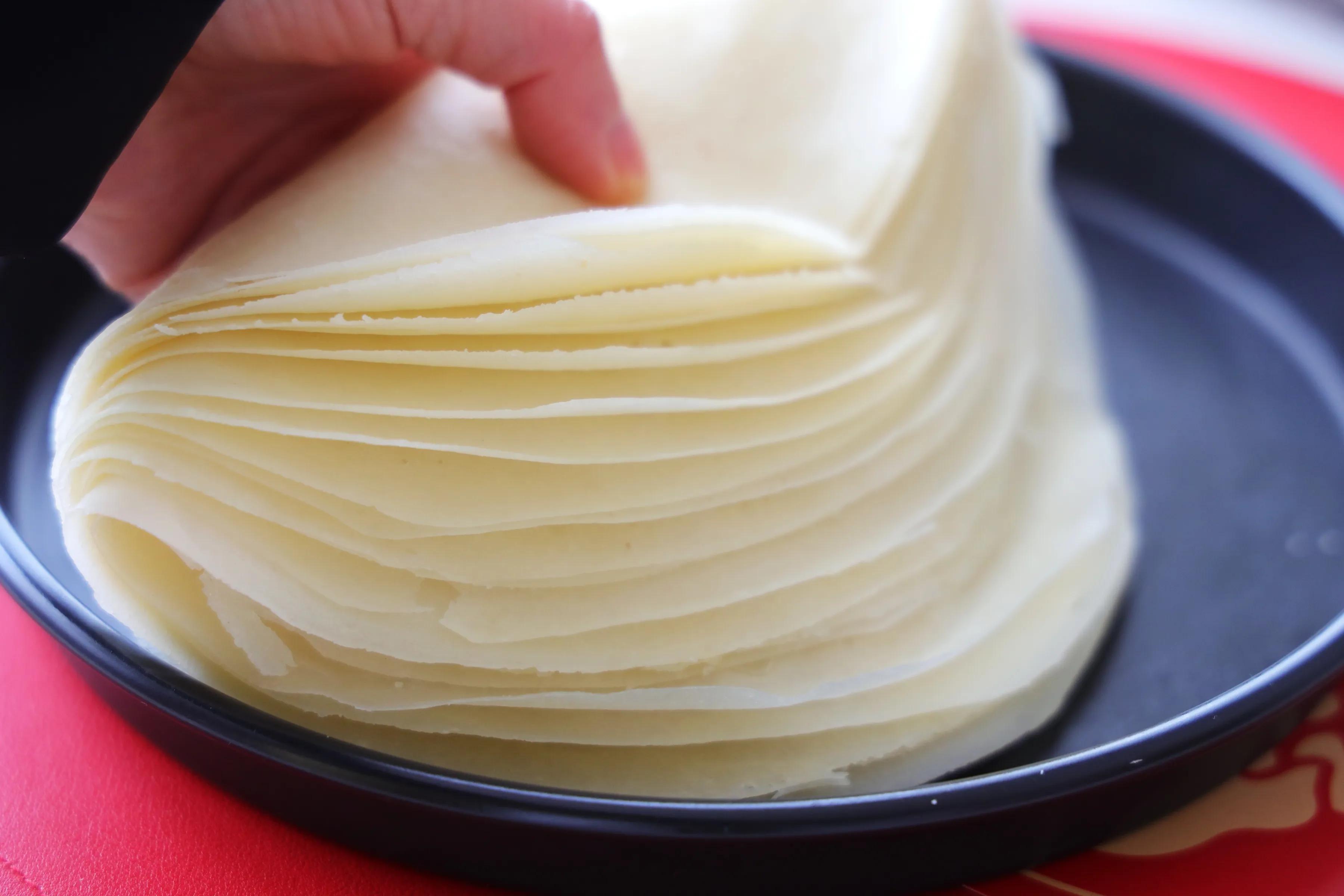 立春了，春饼要自己在家做，柔软筋道，记住详细比例，简单0失败