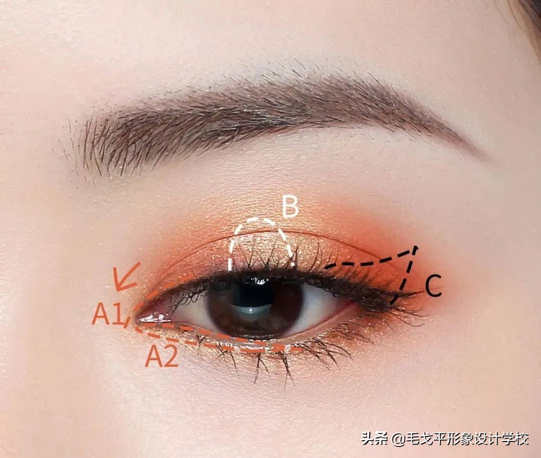 眼妆怎么画初学者，新手日常眼妆的画法步骤教程