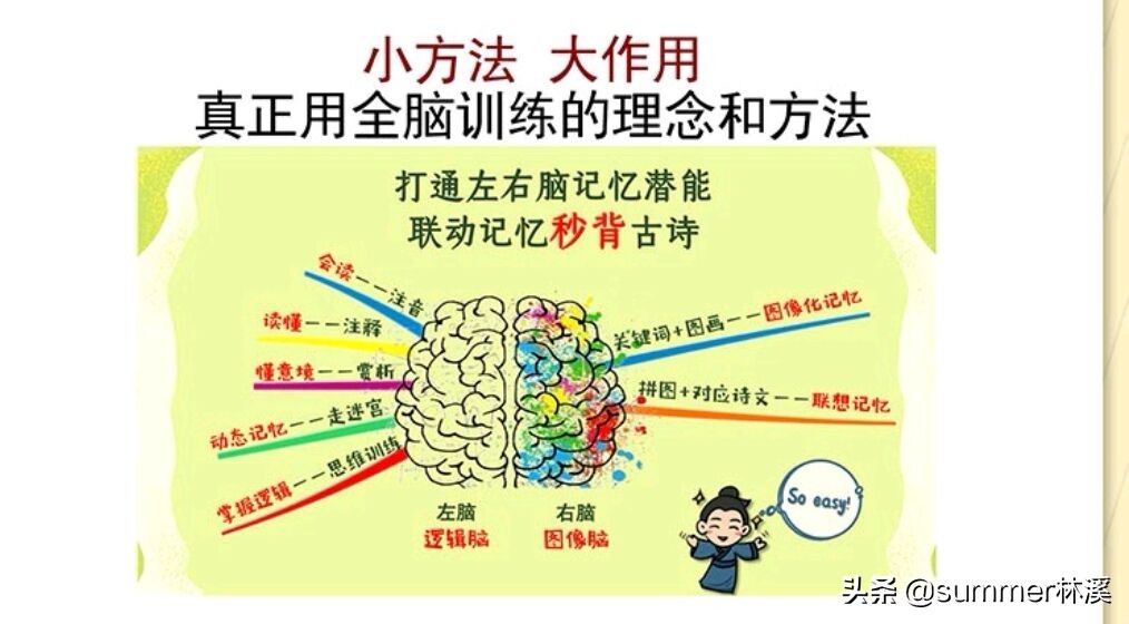 我們的大腦分為左右腦,左腦負責邏輯思維,右腦負責圖像思維.