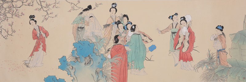 著名画家邹东升工笔人物作品欣赏