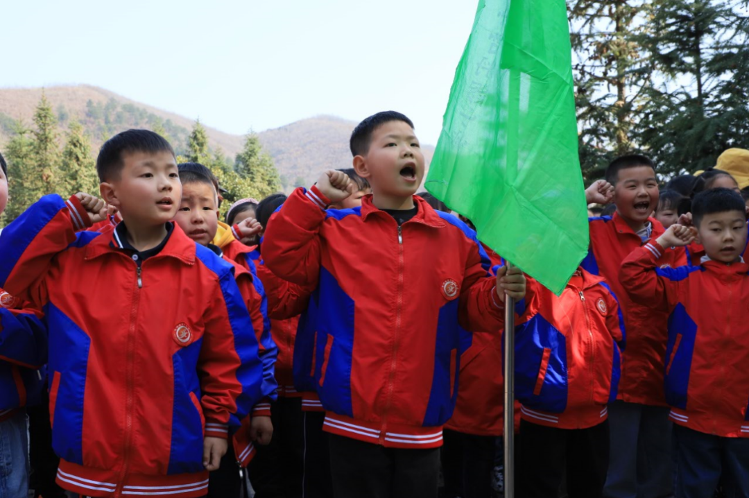 传承红色基因丨固始县永和实验小学西九华山研学活动圆满举办