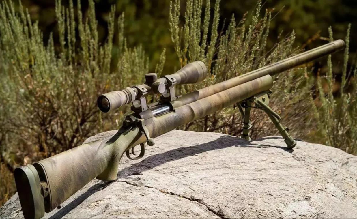 雷明顿m24狙击步枪雷明顿m24就是雷明顿m700的军用改进型,在1988年