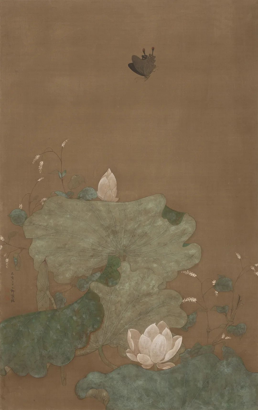 款款翩翩，不疑春深画中