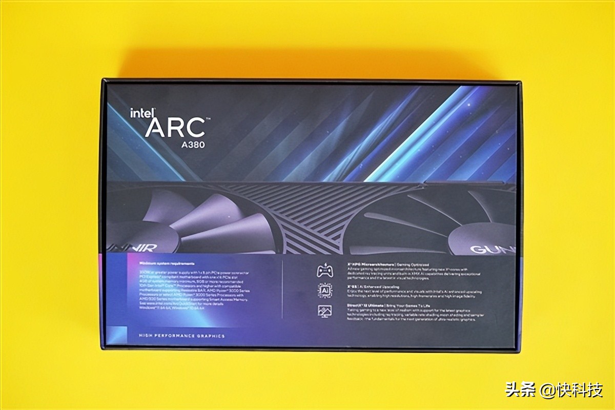 入门级独显新选择！蓝戟Intel Arc A380 Photon显卡图赏