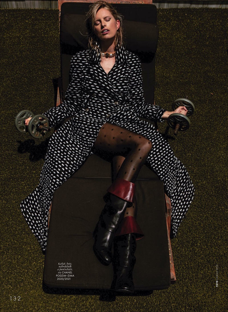 捷克超模卡罗琳娜·库尔科娃（ Karolina Kurkova）的时尚故事