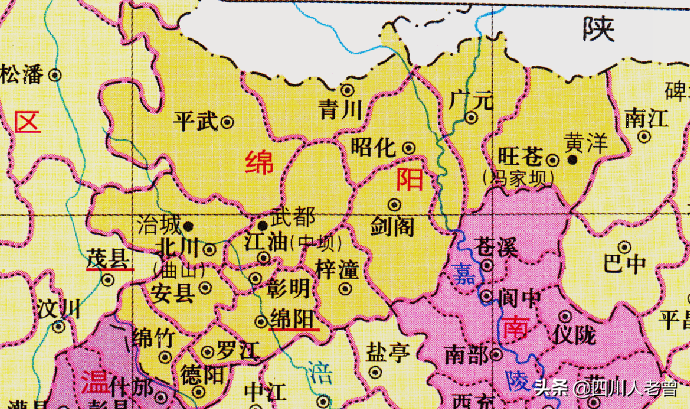1949年以来广元市变迁史：从仅2个月历史的广元专区到如今3区4县