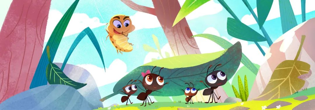 绘本系统课丨最流行的PS扁平纹理绘本风基础课＋提升课来了