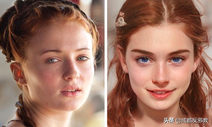 《权力的游戏》书中真实人物形象原来是这样，没想到电视剧改编这么大