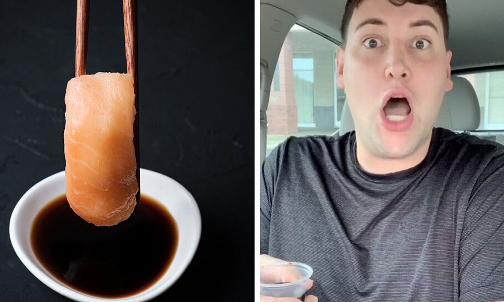 美国科学院公布睾丸上有味蕾？国外网友争相实验，用酱油泡“蛋”