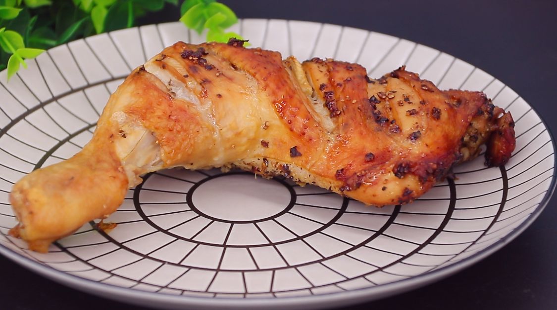 鸡腿别总油炸着吃，分享一道黑椒鸡腿的做法，孩子爱吃长得快