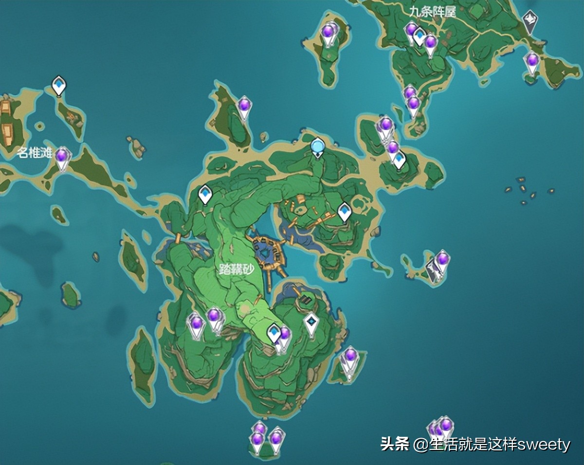 原神紫晶块位置 原神紫晶块在哪