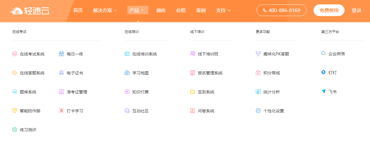 在线培训考试系统，这几个功能必须要有