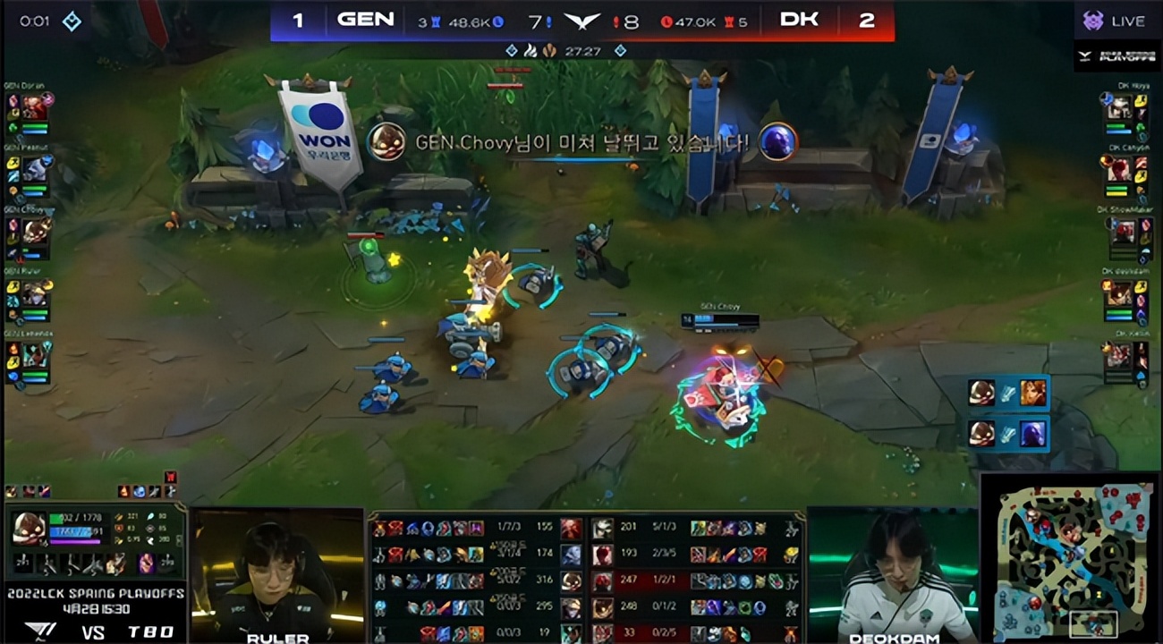 gen第四局回放(LOL-LCK：GEN落后一万经济逆天翻盘，3-2险胜DK晋级决赛)