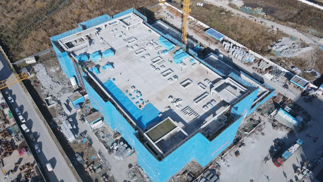 先睹为快！天津医科大学新校区一期工程主体封顶了
