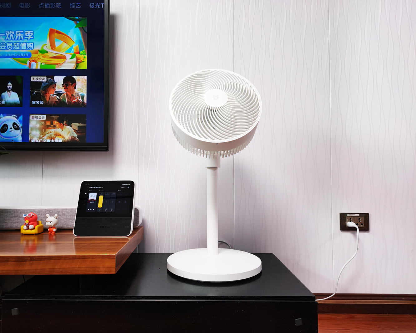 夏天不喜欢开空调？建议试下米家智能直流变频循环扇，畅享自然风