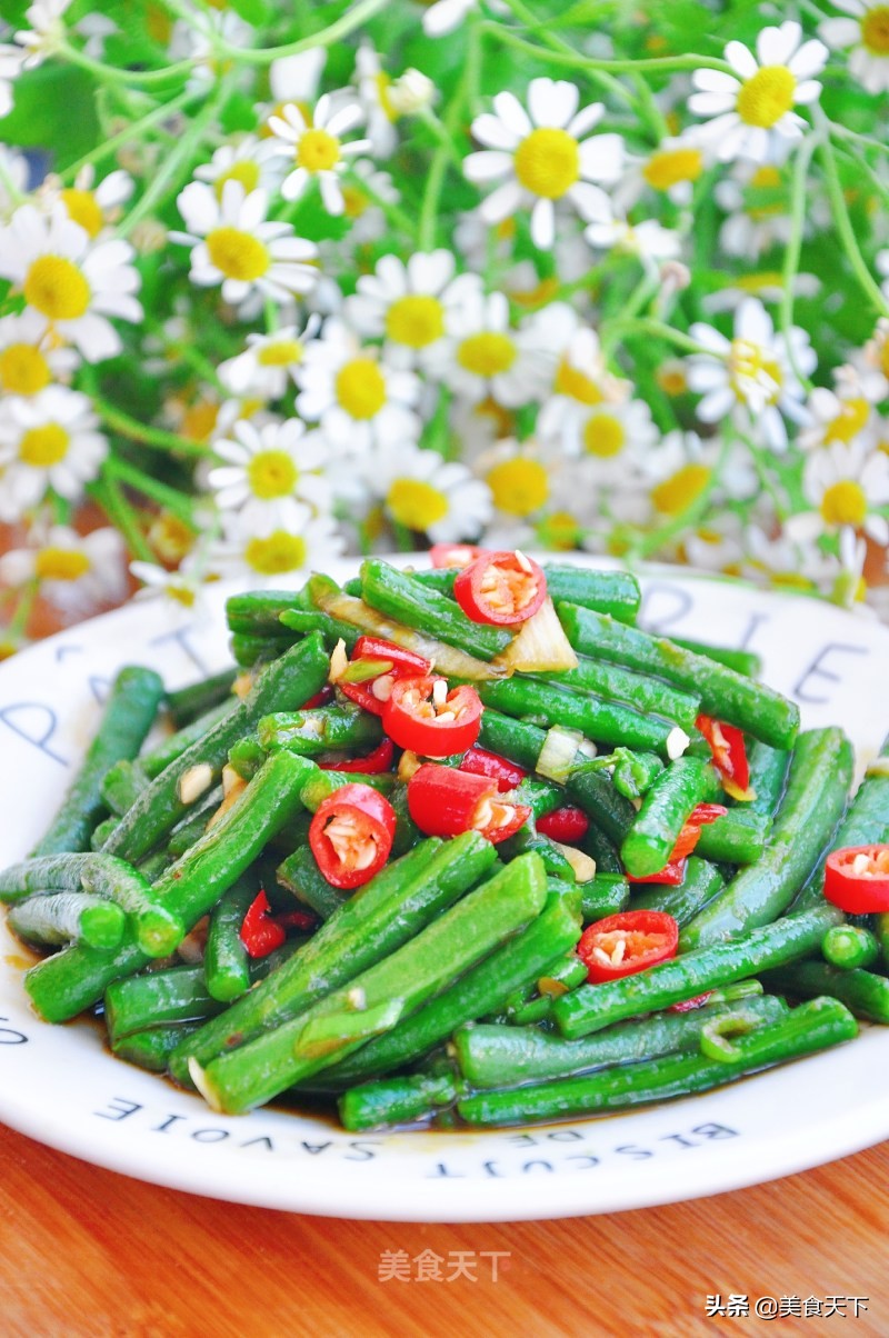 家常豇豆这样做，可以多吃好几碗饭！操作简单，喜欢你就试试吧
