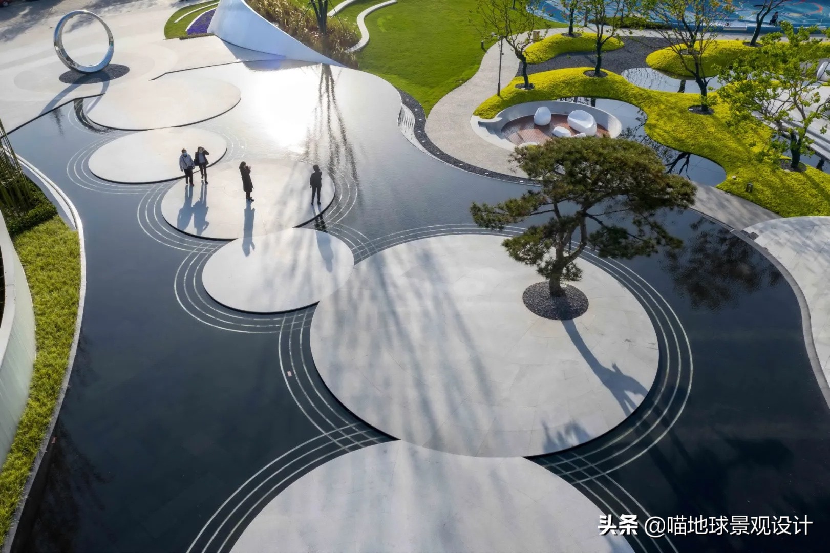 庭院景觀設計：庭院鋪裝步道的節奏