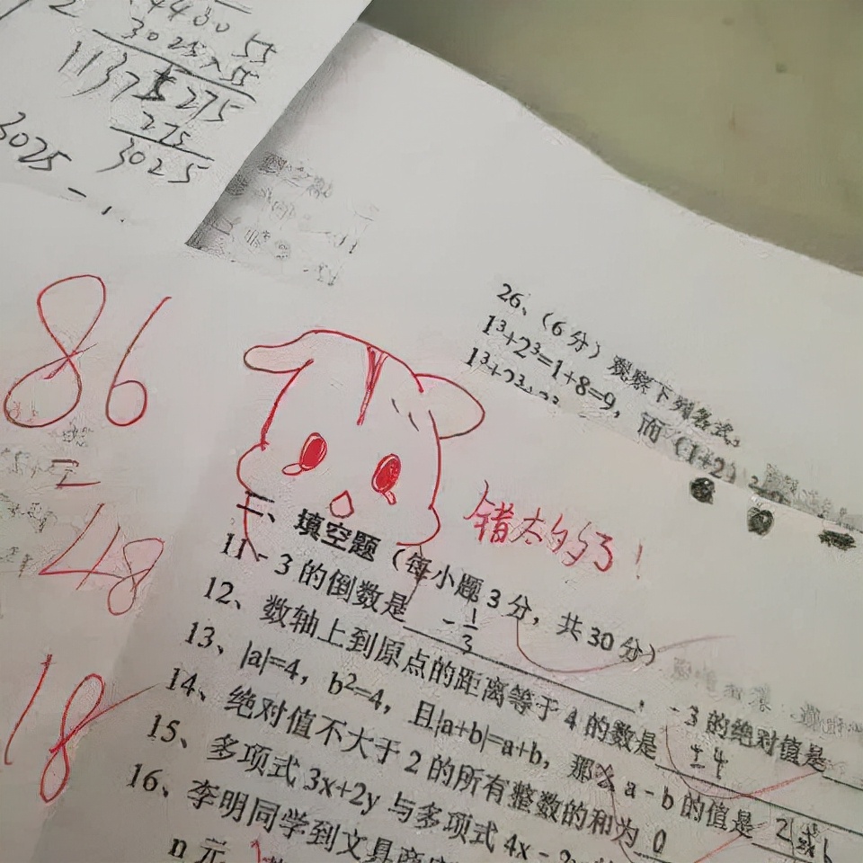 年轻女教师批卷方式走红,评语叫人笑不活了,仿佛一名"段子手"