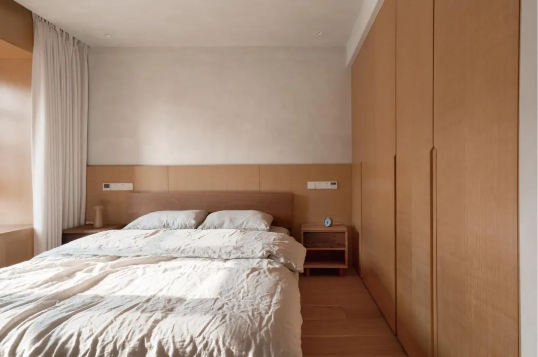 130m²原木和微水泥：这个显大又显通透的禅意之家，美到我了